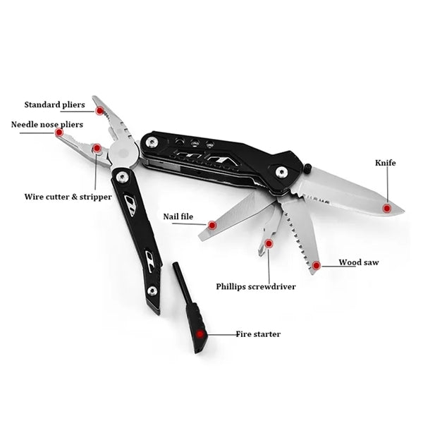 15in1 EDC Multi Folding Tool Set