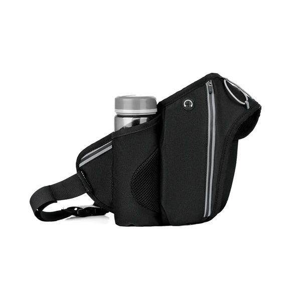 Sport Waist Pack With Water Bottle Holder