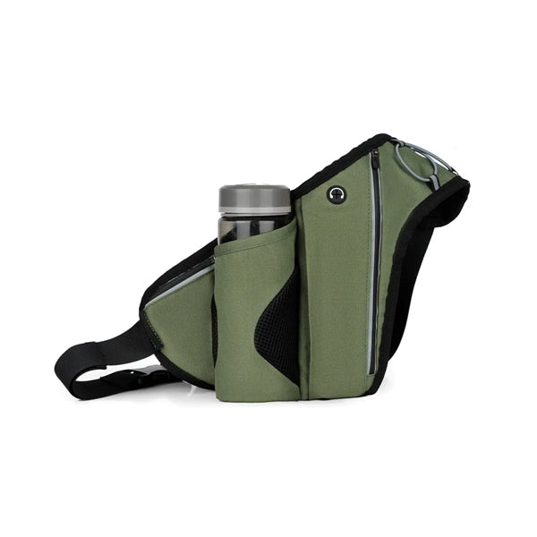 Sport Waist Pack With Water Bottle Holder