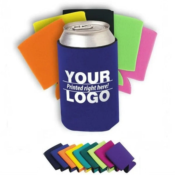 Folding Can Cooler Sleeve