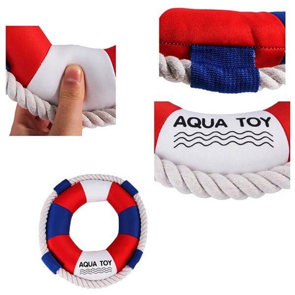 Outdoor Toy Swimming Ring for Dogs