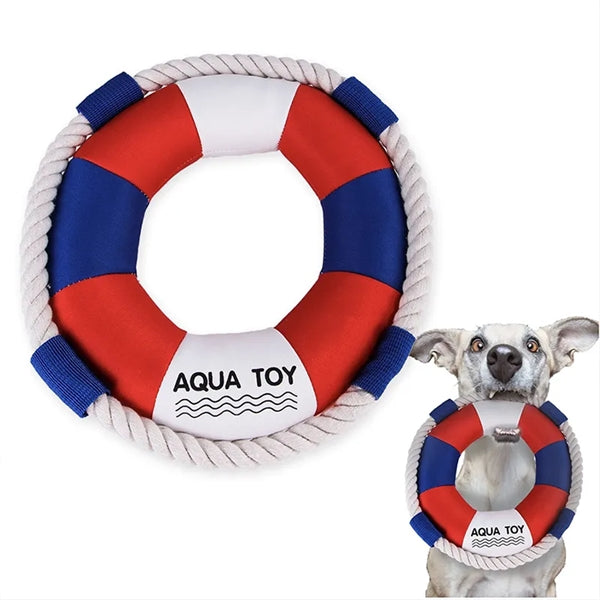 Outdoor Toy Swimming Ring for Dogs
