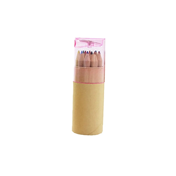 12-Piece Colored Pencil Set with Sharpener