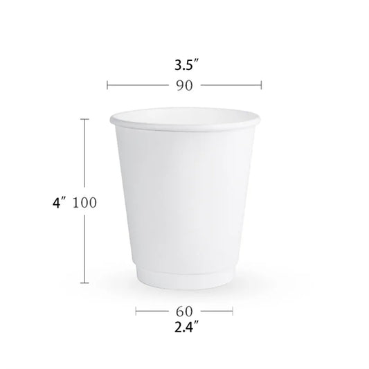 Double Layered 10oz Custom Logo Paper Cups
