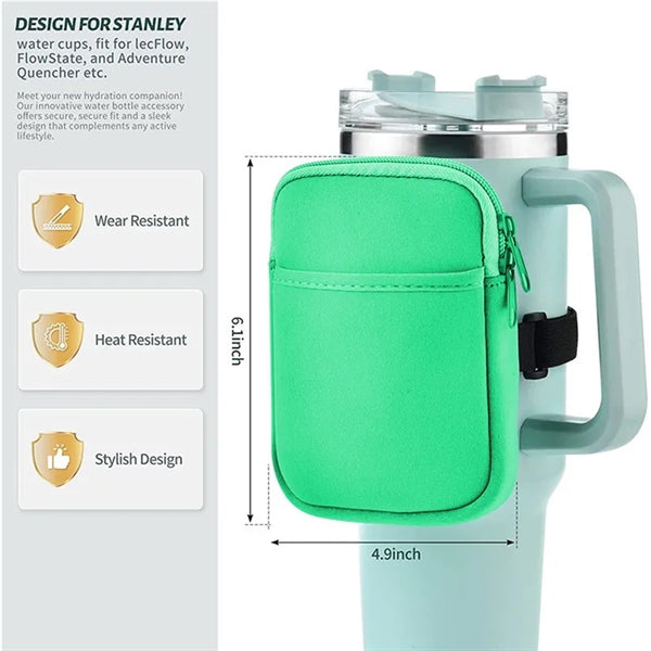 Water Bottle Pouch for 40oz Tumbler Accessories