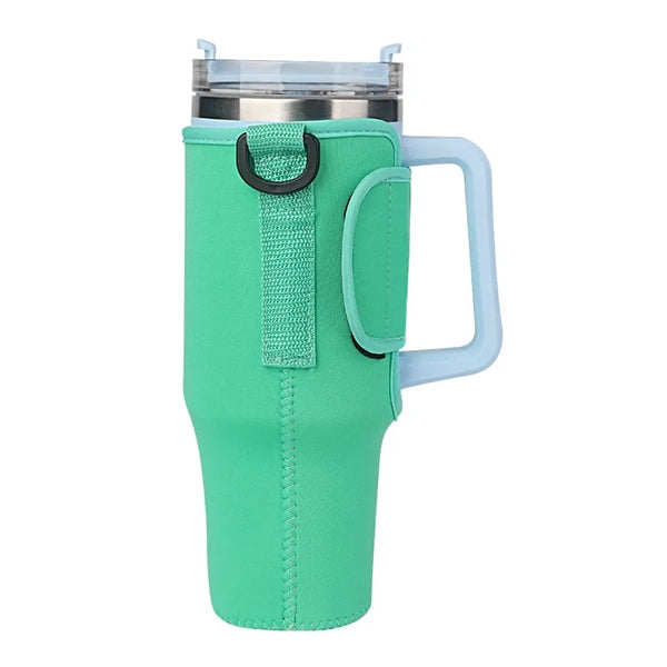 40OZ Bottle Pouch Holder with Adjustable Shoulder Strap