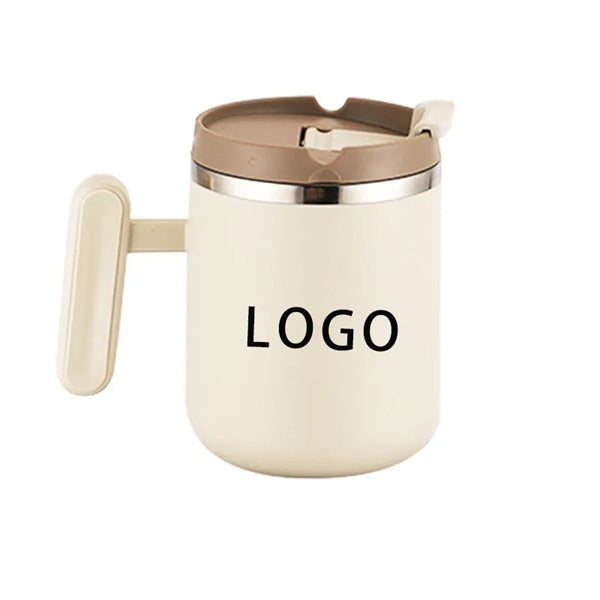 15.8 Oz. Stainless Steel Insulated Coffee Mug With Handle