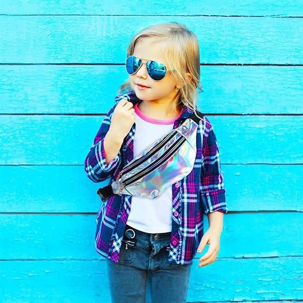 Fanny Pack Metallic Color Sport Waistbag