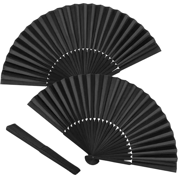 Bamboo Silk Folding Fan Handheld