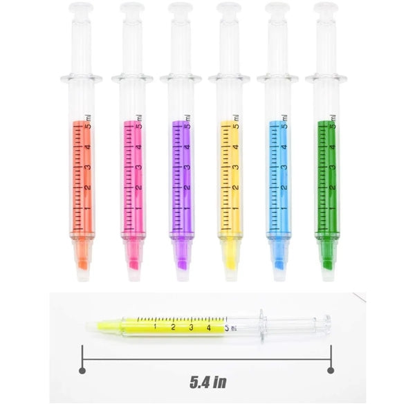 Highlighter Pens & Syringe Fluorescent Needle Watercolor