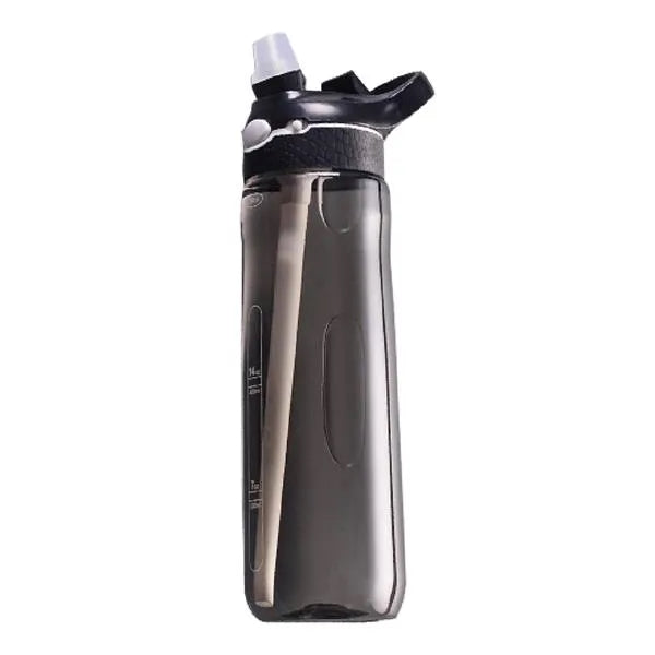 26 Oz. Bottle w/Flip Up Spout & Straw
