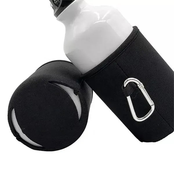 Collapsible Can Cooler with Carabiner