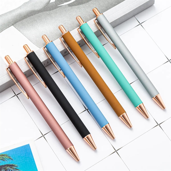 Retractable Metal Ball Point Pen