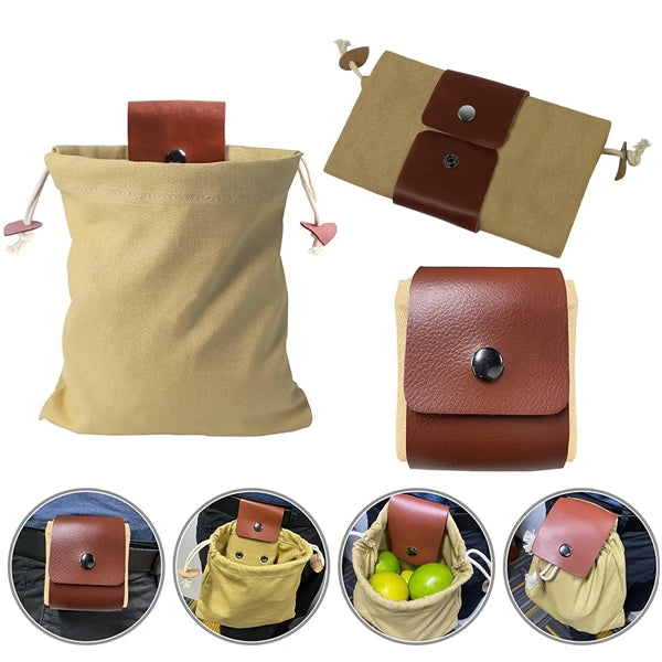 Canvas Foraging Bag