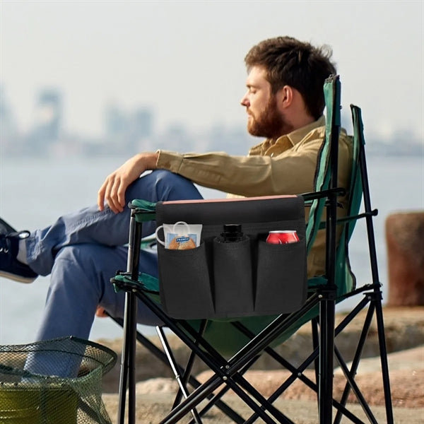 Camping Chair Armrest Storage Bag