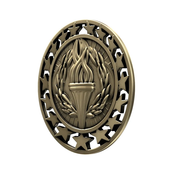 2 1/2" Victory Star Medal