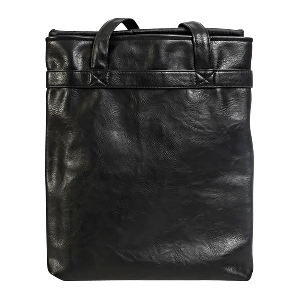 Leather Four Bottle Salesperson Tote Bag