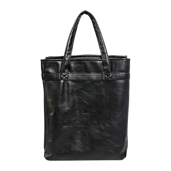 Leather Four Bottle Salesperson Tote Bag