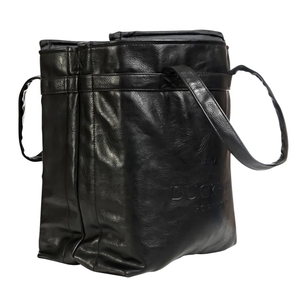 Leather Four Bottle Salesperson Tote Bag