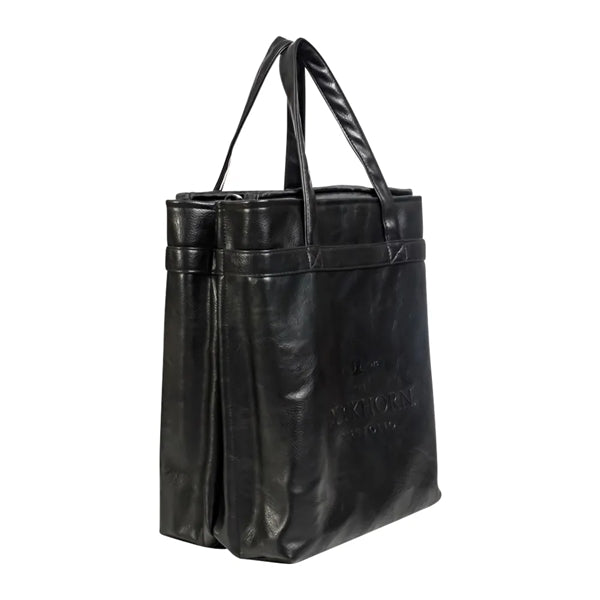 Leather Four Bottle Salesperson Tote Bag
