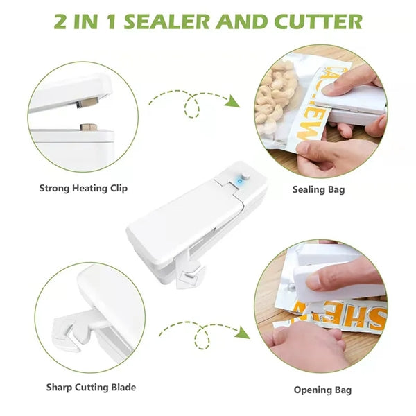 Mini Portable Heat Sealer and Cutter