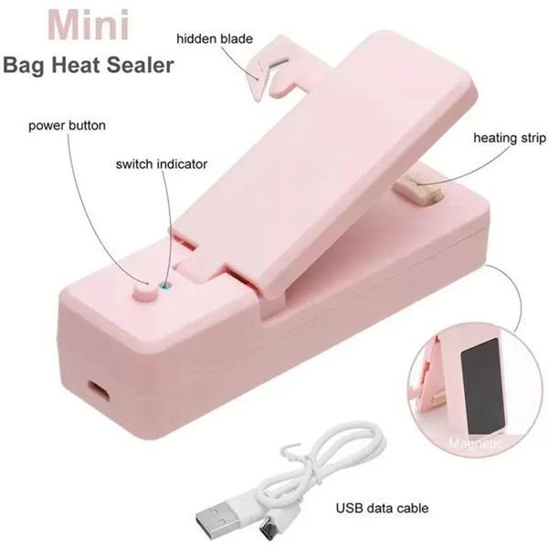 Mini Portable Heat Sealer and Cutter