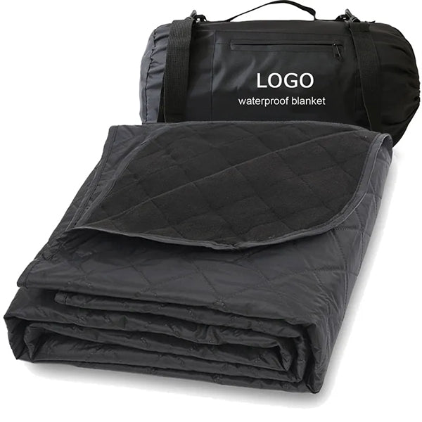 Waterproof Outdoors Fleece Stadium Blanket