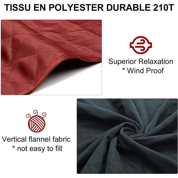 Waterproof Outdoors Fleece Stadium Blanket