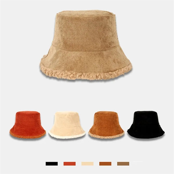 Logo printed embroidery double sided fisherman hat
