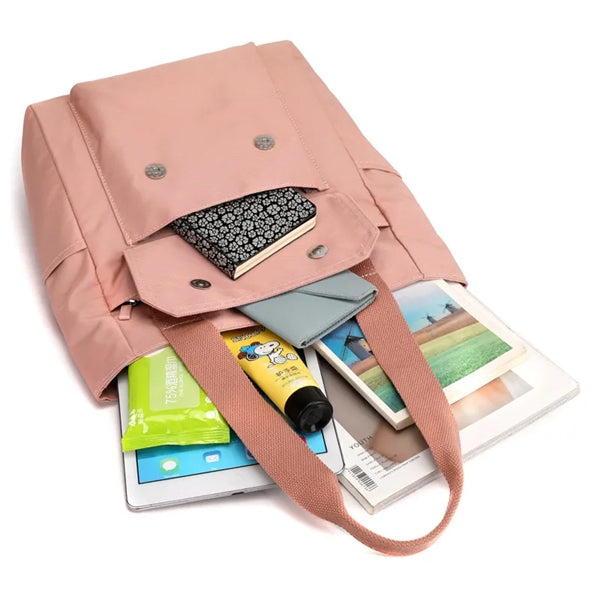 Lightweight Waterproof Nylon Tote