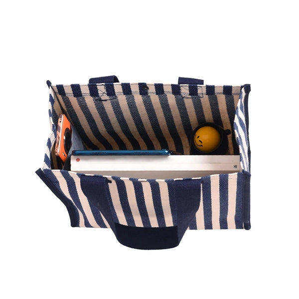 Striped Tote Shopping Bag