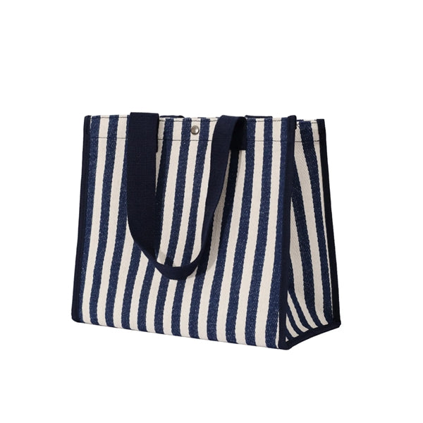 Striped Tote Shopping Bag