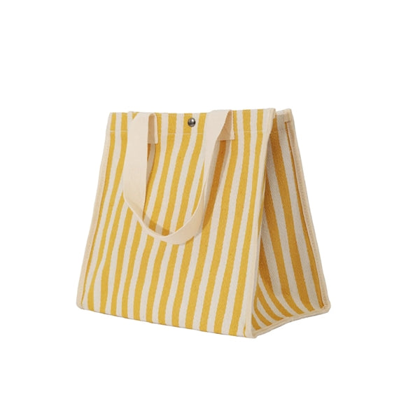Striped Tote Shopping Bag