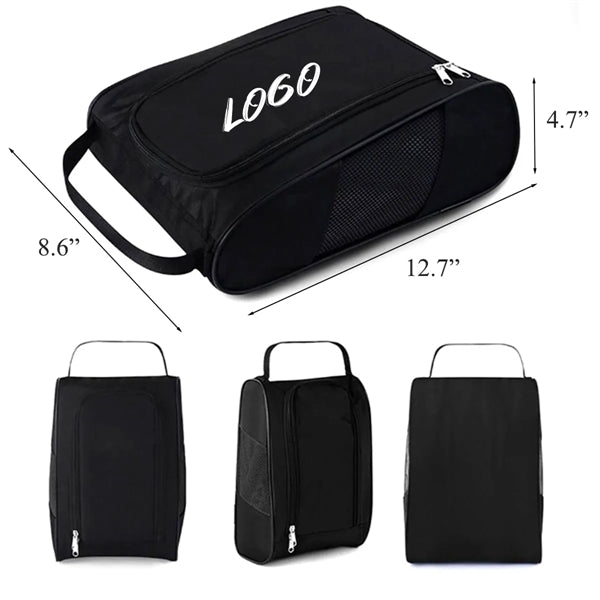 Outdoor Zippered Golf Shoes Bags