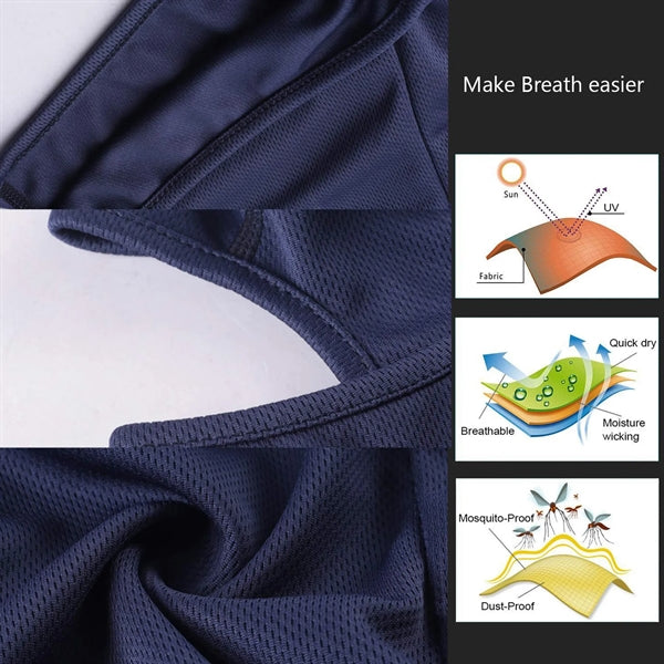 Balaclava Face Mask Adjustable Windproof UV Protection Hood