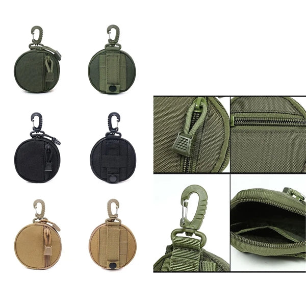 Small Military Portable Coin Purse Key Bag