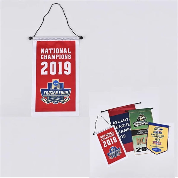 Champion Stadium Banner Baseball football hocky Giveaway