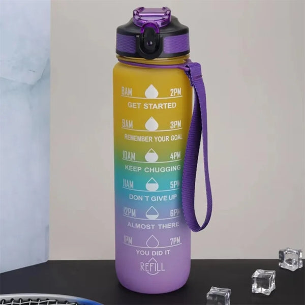 32 Oz. Color-Changing Sports Cup With Straw