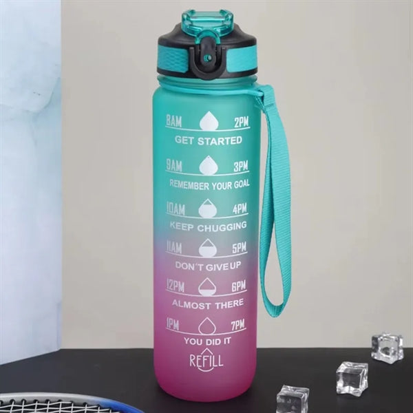 32 Oz. Color-Changing Sports Cup With Straw