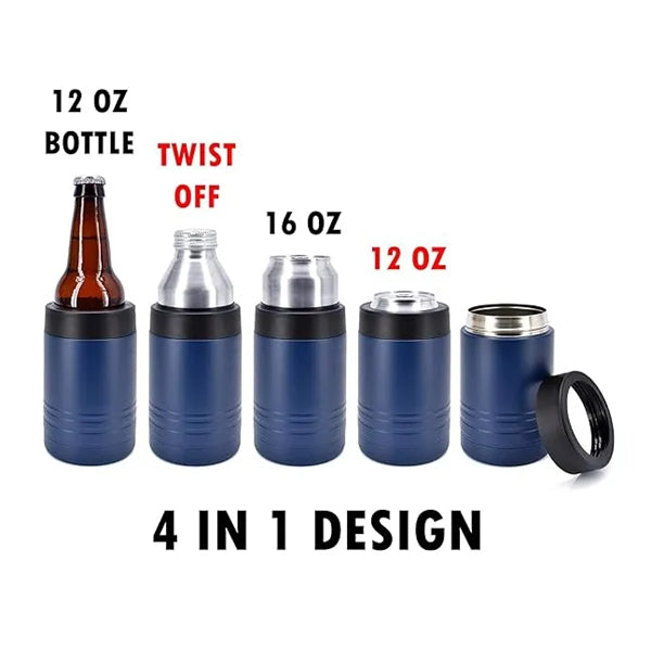 4-in-1 Stainless Steel Can Cooler