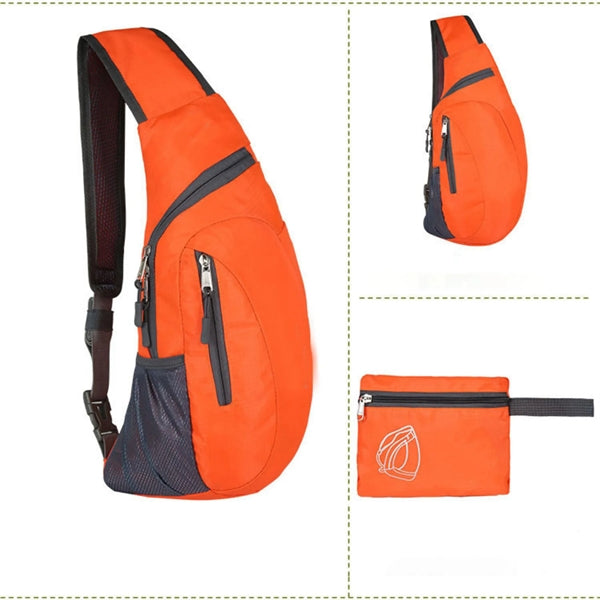 Collapsible One-shoulder Cross-body Outdoor Sports Backpack