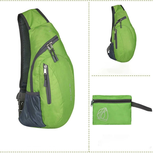 Collapsible One-shoulder Cross-body Outdoor Sports Backpack