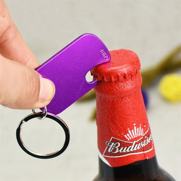 Dog Tag Keychain Bottle Openers
