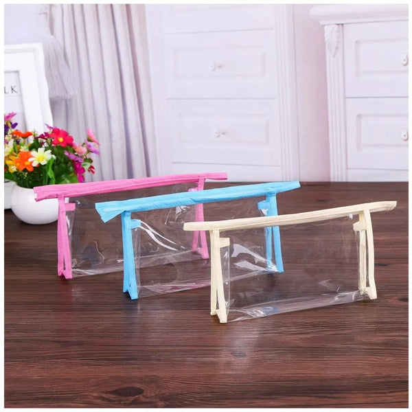 Clear Toiletry Cosmetics Makeup Bag