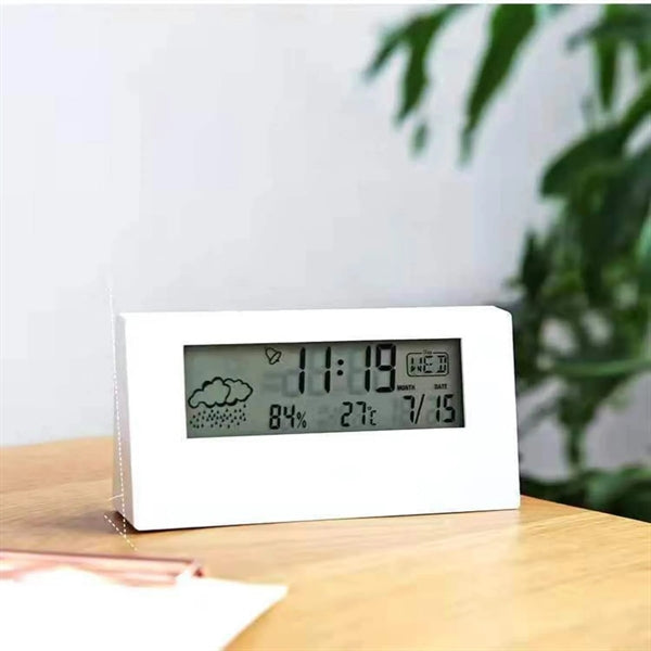 Large Display Desk Clock With Night Light