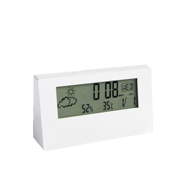 Large Display Desk Clock With Night Light