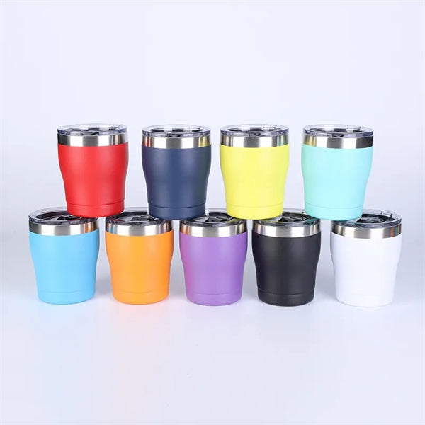 10 oz Tumbler Stainless Steel Vacuum Insulated Coffee IceCup