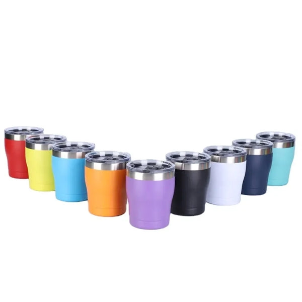 10 oz Tumbler Stainless Steel Vacuum Insulated Coffee IceCup