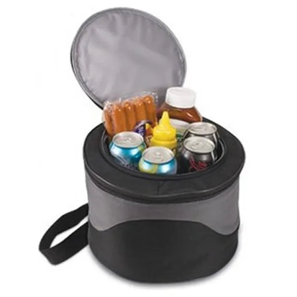 Portable Charcoal Grill with Cooler Tote