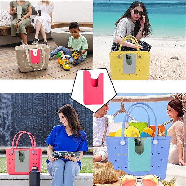 Beach Bag Phone Holder